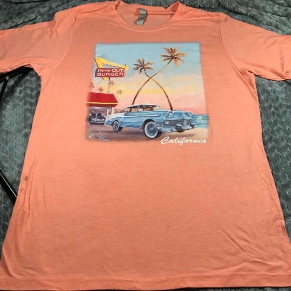 In N Out Tshirt Mens Large - Picture 2 of 5